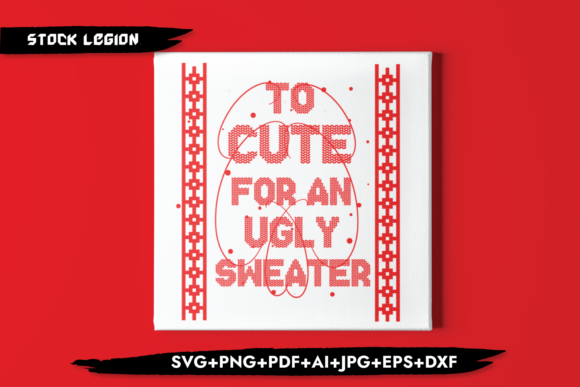Review: Too Cute for an Ugly Sweater Embroidery Design