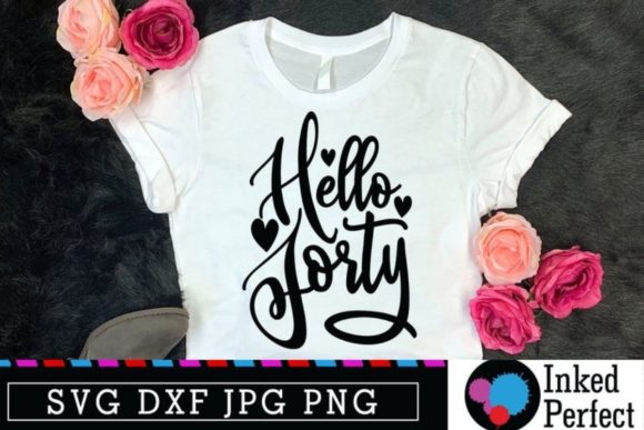 Reviewing Hello Forty Hand-Lettered Font for Embroidery
